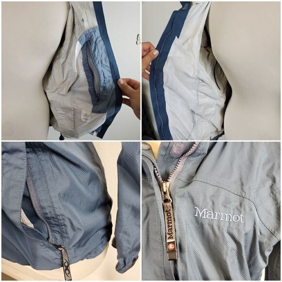 Marmot womens nylon hooded jacket - Picture 6 of 6